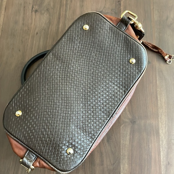 Rebecca Minkoff two-tone leather original MAB satchel - Picture 10 of 16